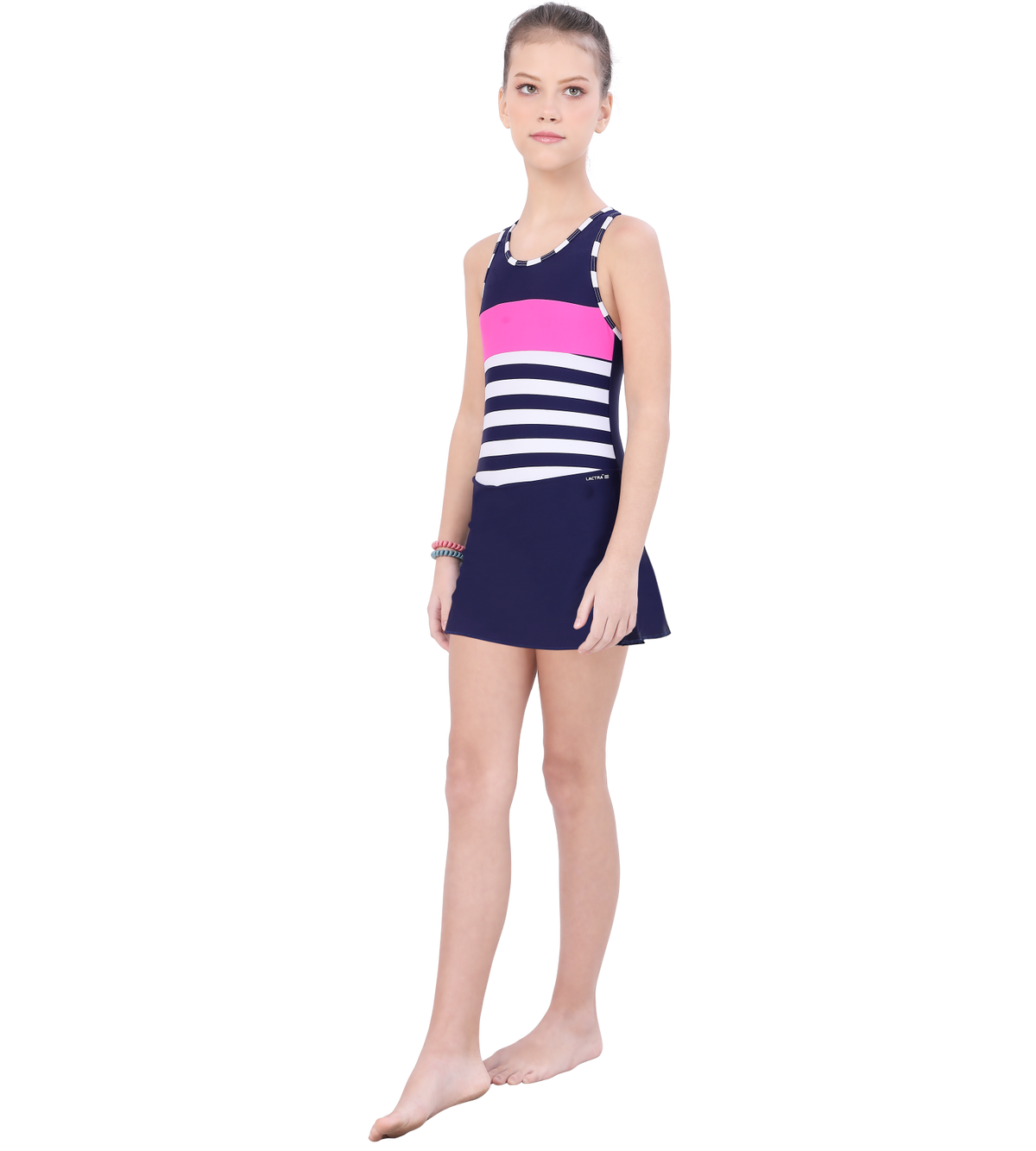 LACTRA RACER BACK SWIMDRESS WITH BOYLEG