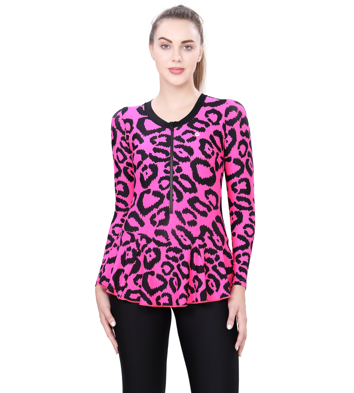 LACTRA FULL BODYSUIT FREEL WITH FRONT ZIP