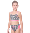 LACTRA TWO PIECE SPAGHETTI WITH SHORTS - PRINTED