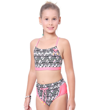 LACTRA TWO PIECE SPAGHETTI WITH SHORTS