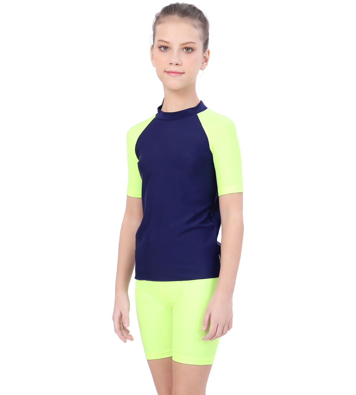 LACTRA SUN TOP SOLID COLOR HALF SLEEVE