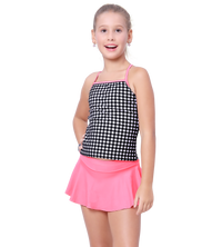 LACTRA TANKINI WITH SKIRT AND INSIDE BOYLEG