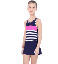 LACTRA RACER BACK SWIMDRESS WITH BOYLEG