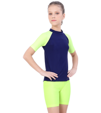 LACTRA SUN TOP SOLID COLOR HALF SLEEVE