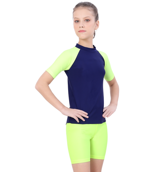 LACTRA SUN TOP SOLID COLOR HALF SLEEVE