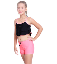 LACTRA TWO PIECE SPAGHETTI WITH SHORTS
