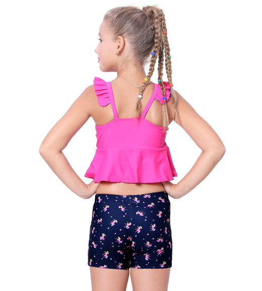 LACTRA TWO PIECE SPAGHETTI WITH SHORTS