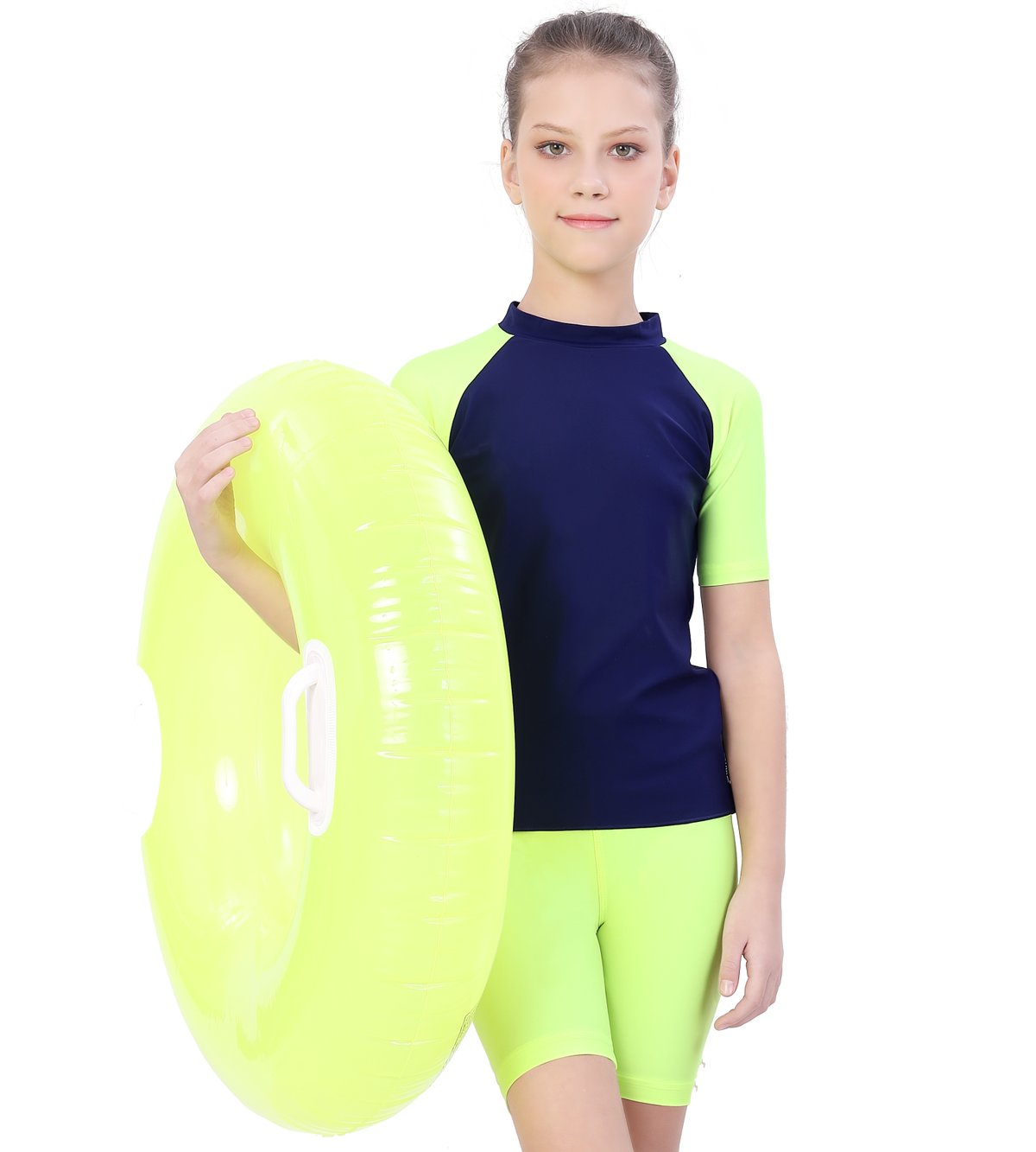 LACTRA SUN TOP SOLID COLOR HALF SLEEVE