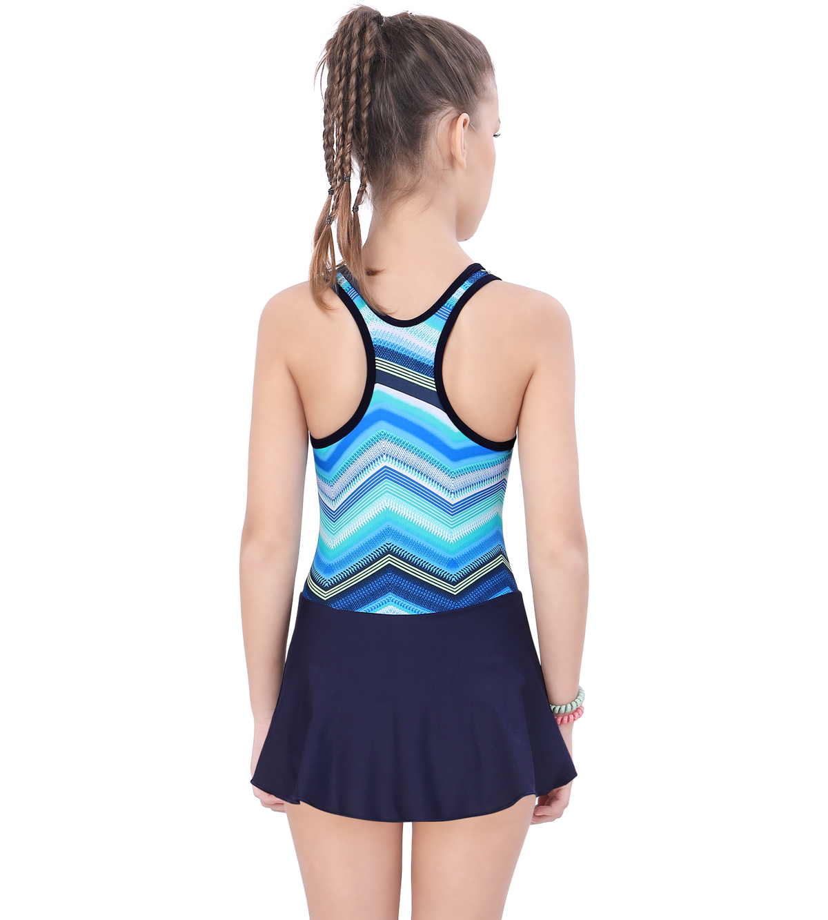 LACTRA RACER BACK SWIMDRESS WITH BOYLEG