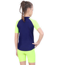 LACTRA SUN TOP SOLID COLOR HALF SLEEVE