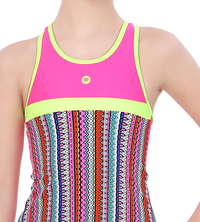 LACTRA RACER BACK SWIMDRESS WITH BOYLEG