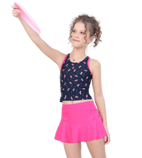 LACTRA TANKINI WITH SKIRT AND INSIDE BOYLEG