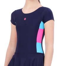LACTRA U BACK SWIMDRESS SLEEVE WITH BOYLEG