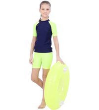LACTRA SUN TOP SOLID COLOR HALF SLEEVE