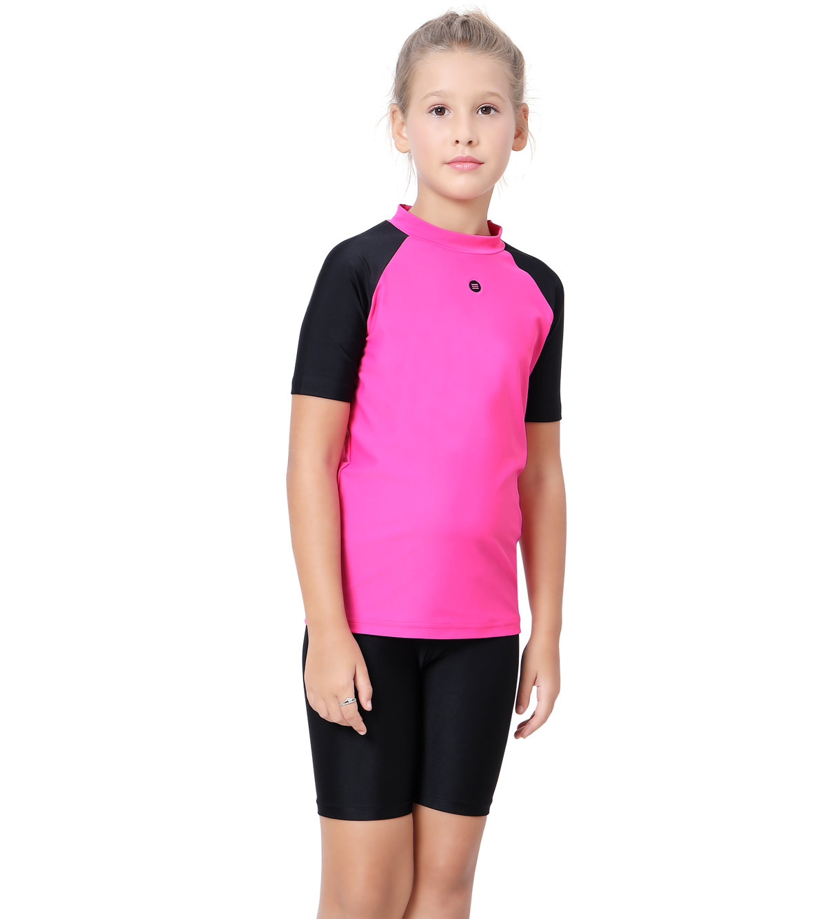 LACTRA SUN TOP SOLID COLOR HALF SLEEVE