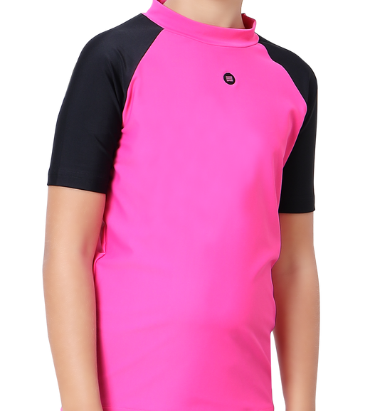 LACTRA SUN TOP SOLID COLOR HALF SLEEVE