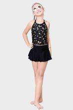 Load image into Gallery viewer, TANKINI WITH SKIRT AND INSIDE BOYLEG