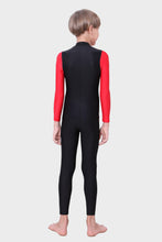 Load image into Gallery viewer, CONTRAST PANEL FULL SLEEVES ALL IN ONE  SUIT