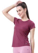 Load image into Gallery viewer, WOMEN ROUND NACK SPORTS T -SHIRT