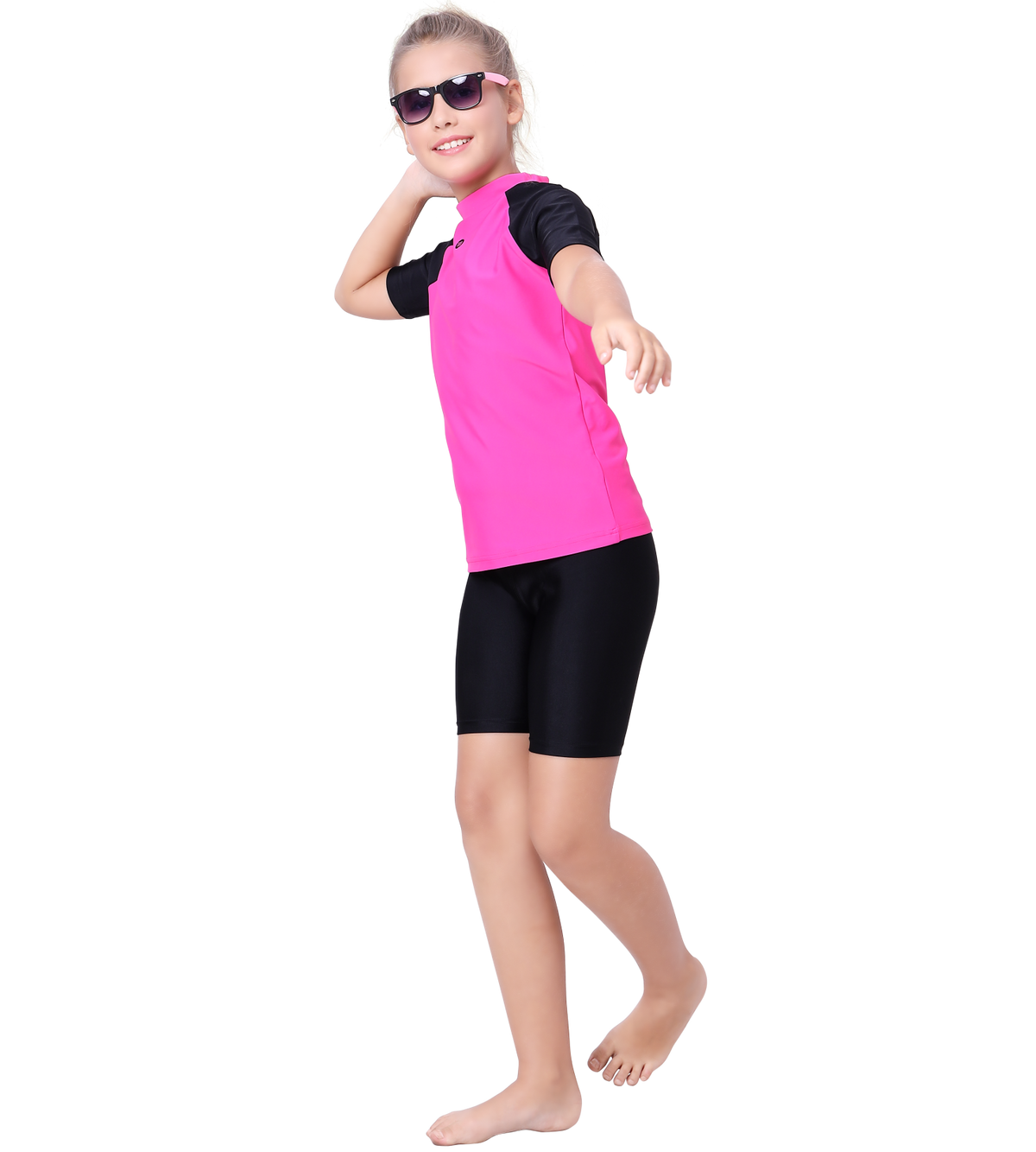 LACTRA SUN TOP SOLID COLOR HALF SLEEVE