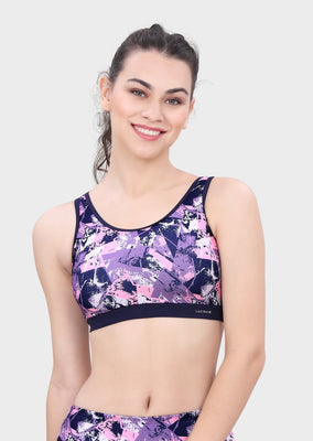 WOMEN U-BACK PRINTED SPORTS BRS
