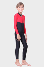 Load image into Gallery viewer, CONTRAST PANEL FULL SLEEVES ALL IN ONE  SUIT