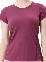 Load image into Gallery viewer, WOMEN ROUND NACK SPORTS T -SHIRT