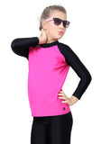 SUN TOP WITH CONTRAST FULL SLEEVE