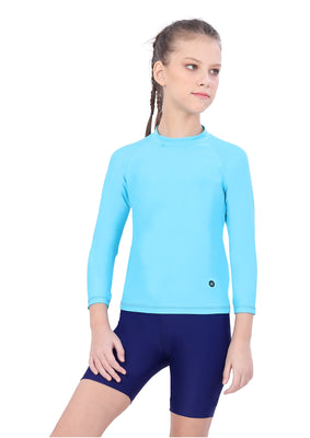 SUN TOP SOLID COLOUR WITH FULL SLEEVE.