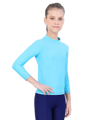 SUN TOP SOLID COLOUR WITH FULL SLEEVE.