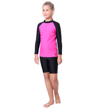 LACTRA SUN TOP WITH CONTRAST FULL SLEEVE