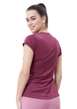 Load image into Gallery viewer, WOMEN ROUND NACK SPORTS T -SHIRT
