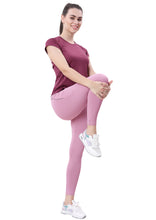 Load image into Gallery viewer, WOMEN ROUND NACK SPORTS T -SHIRT