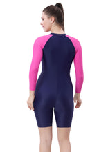 Load image into Gallery viewer, KNEE SUIT ( FRONT ZIP WITH CONTRAST