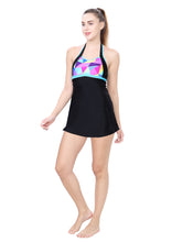 Load image into Gallery viewer, PRINTED ONE PIECE ( HALTER NECK WITH BOYLEG)