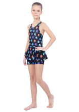 Load image into Gallery viewer, RECER-BACK SWIMDRESS ALL OVER PRINTED WITH BOYLEG