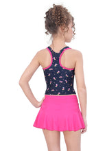 Load image into Gallery viewer, TANKINI WITH SKIRT AND INSIDE BOYLEG.