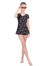 Load image into Gallery viewer, U-BACK SWIMDRESS SLIVE WITH BOYLEG.