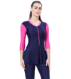 LACTRA BODYSUIT KNEE LEG OR SLIVE FREEL WITH FRONT ZIP