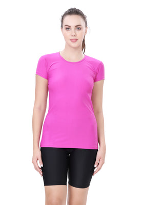 Female sleeve sun top ( solid colour )