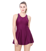 Load image into Gallery viewer, LACTRA RACER BACK SWIMDRESS WITH BOYLEG