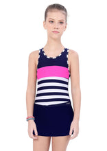 Load image into Gallery viewer, RACER BACK SWIMDRESS WITH BOYLEG