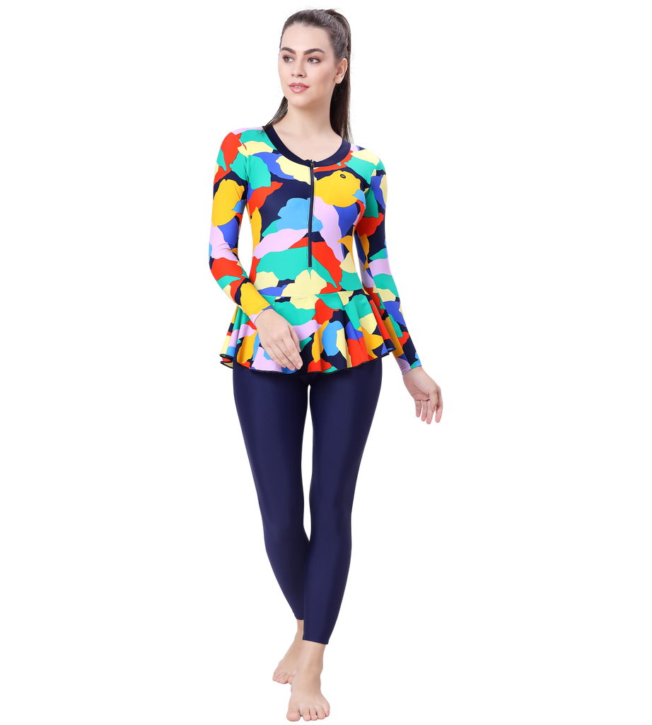 LACTRA FULL BODYSUIT FREEL WITH  FRONT ZIP