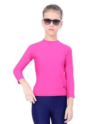 SUN TOP SOLID COLOUR WITH FULL SLEEVE