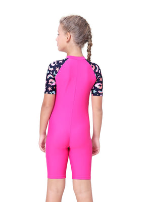 PRINTED HALF SLEEVES SUIT