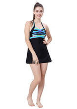 Load image into Gallery viewer, U-BACK SWIMDRESS ( WITH BOYLEG)