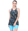 LACTRA RACER -BACK SWIMDRESS WITH BOYLEG - Printed