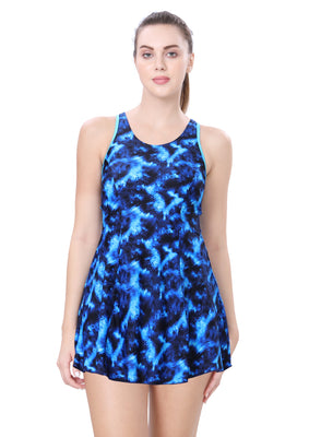 RACER-BACK SWIMDRESS (WITH BOYLEG)