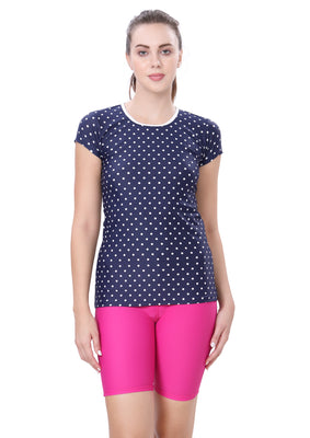 Female Sleeve sun top ( All over printed )