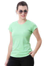 Load image into Gallery viewer, WOMEN ROUND NACK SPORTS T -SHIRT
